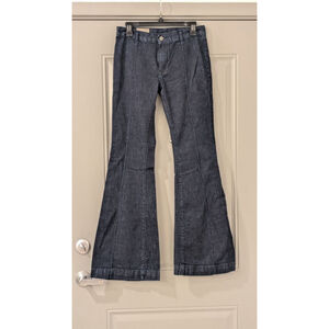 Women's Polo Blue Flare & Wide Leg Jeans